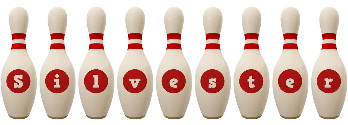 Silvester bowling-pin logo