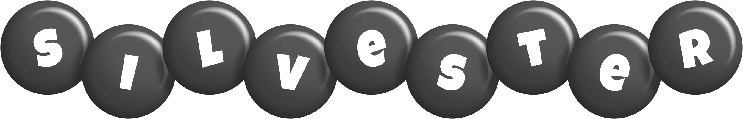 Silvester candy-black logo