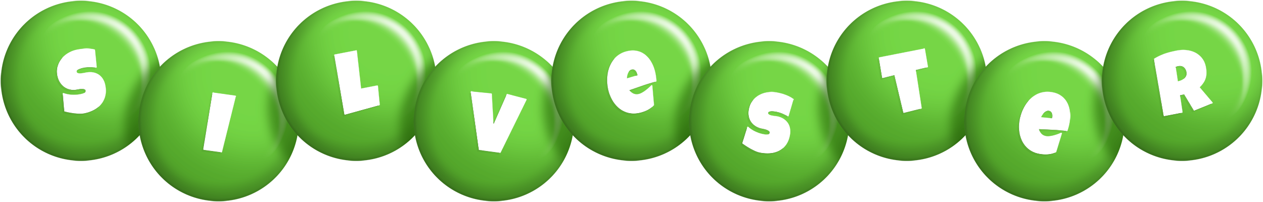 Silvester candy-green logo