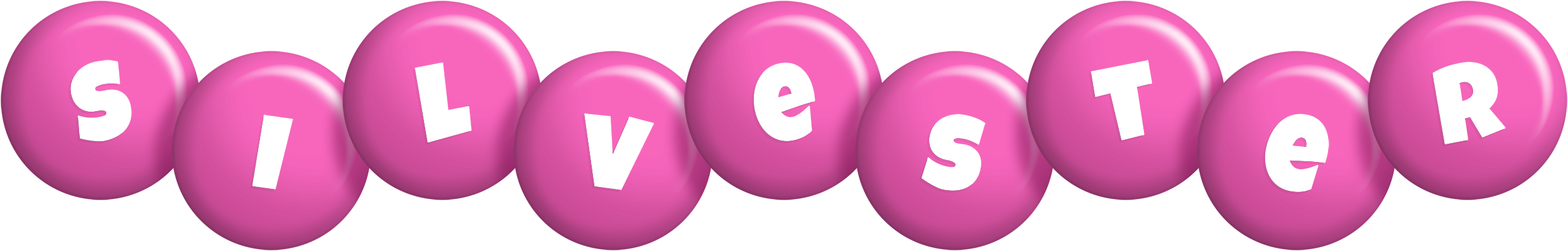 Silvester candy-pink logo