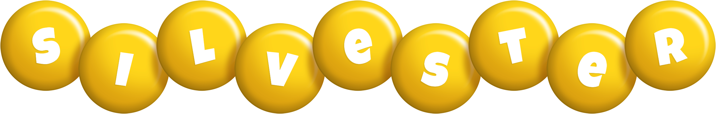 Silvester candy-yellow logo
