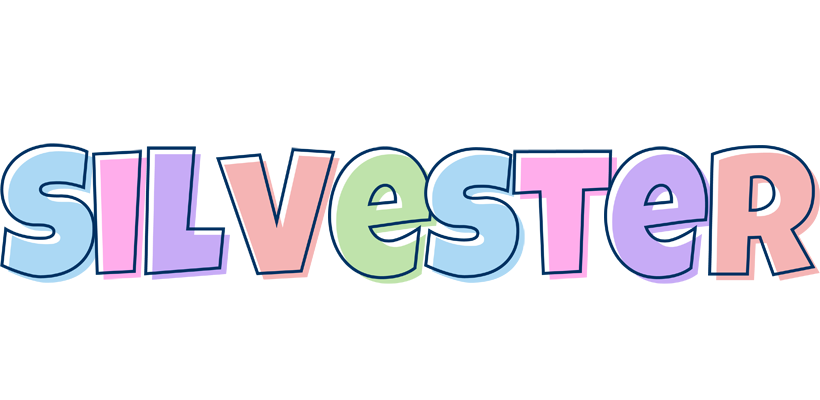 Silvester pastel logo