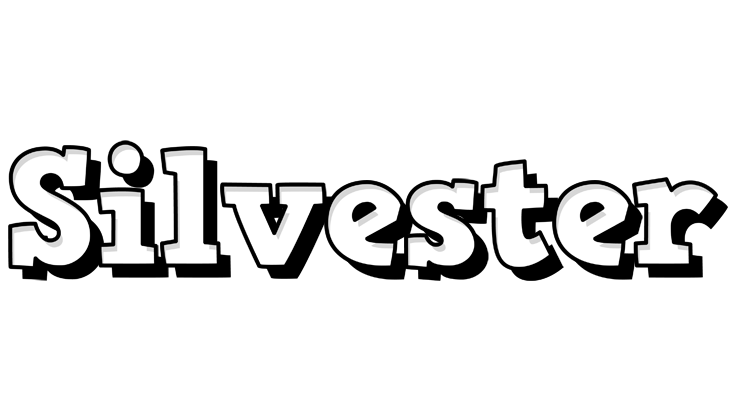 Silvester snowing logo