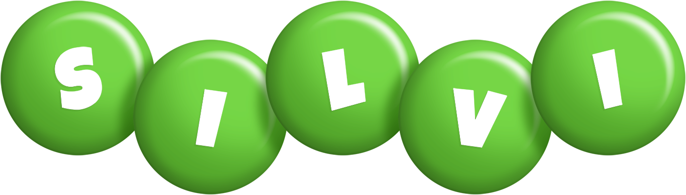 Silvi candy-green logo