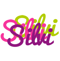 Silvi flowers logo