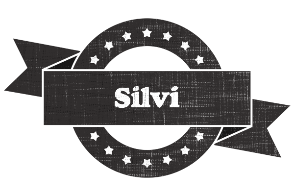 Silvi grunge logo