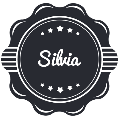 Silvia badge logo
