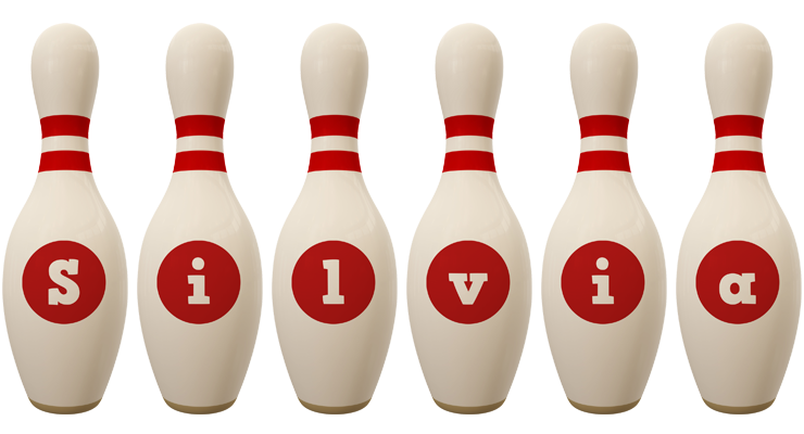 Silvia bowling-pin logo