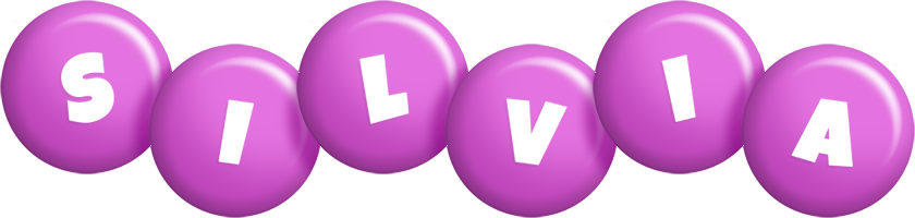 Silvia candy-purple logo