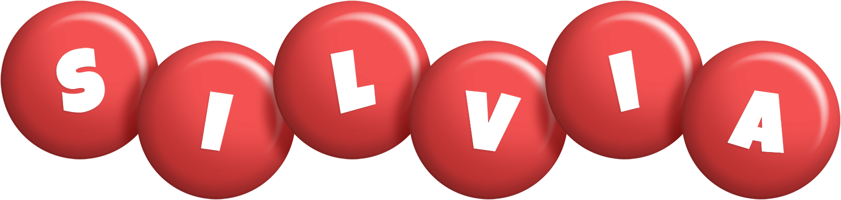 Silvia candy-red logo