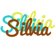 Silvia cupcake logo