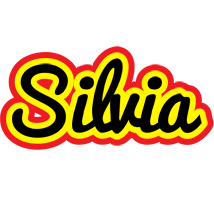 Silvia flaming logo