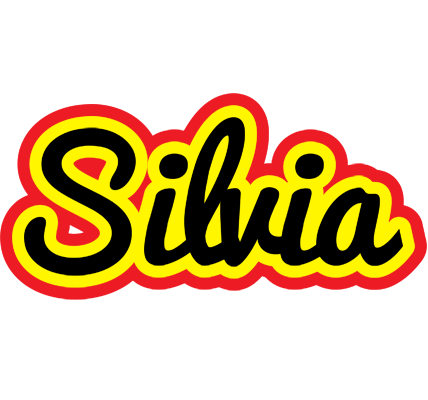 Silvia flaming logo