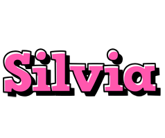 Silvia girlish logo