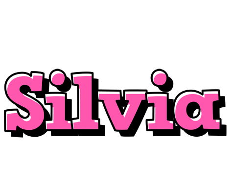 Silvia girlish logo