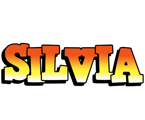 Silvia sunset logo