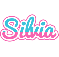 Silvia woman logo