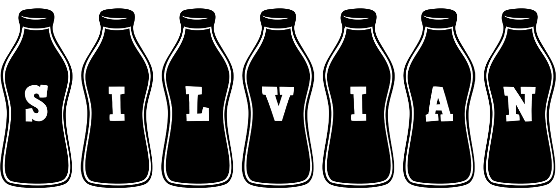 Silvian bottle logo