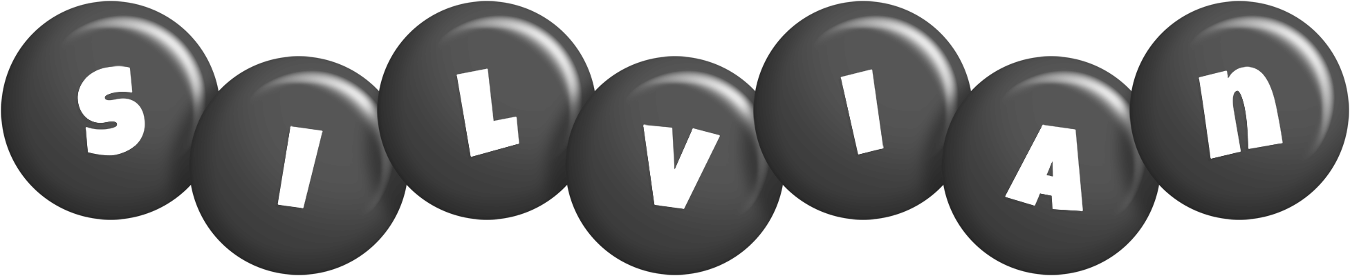 Silvian candy-black logo