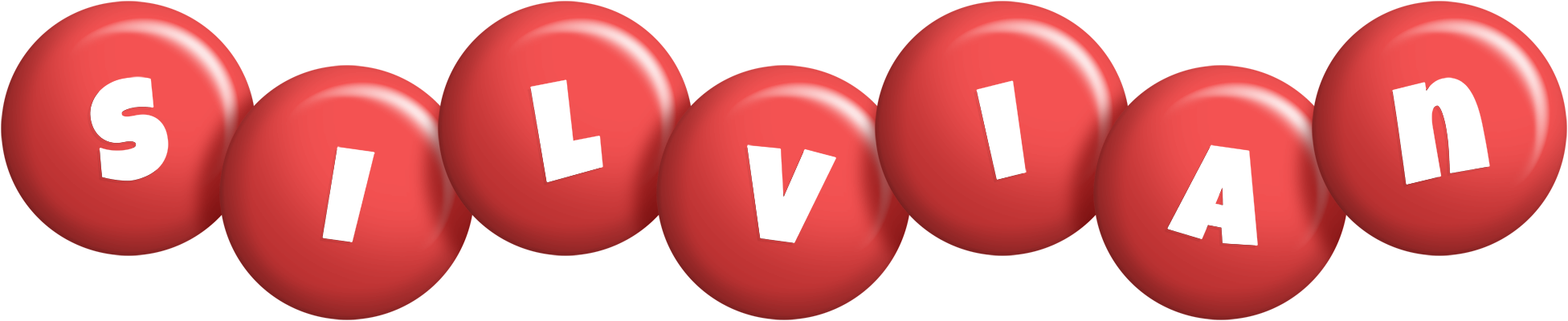 Silvian candy-red logo