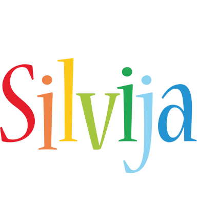 Silvija birthday logo