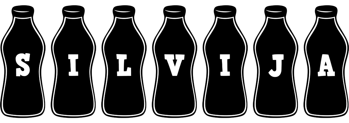 Silvija bottle logo