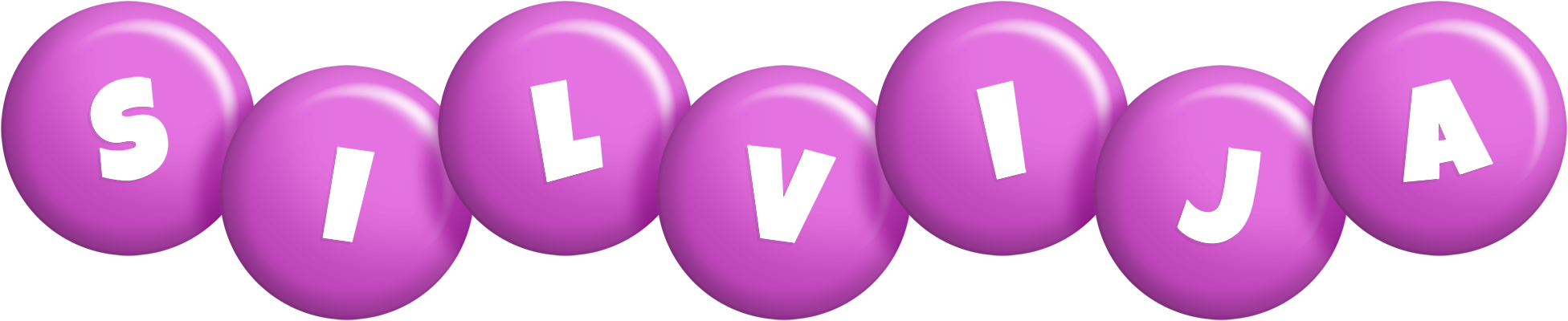 Silvija candy-purple logo