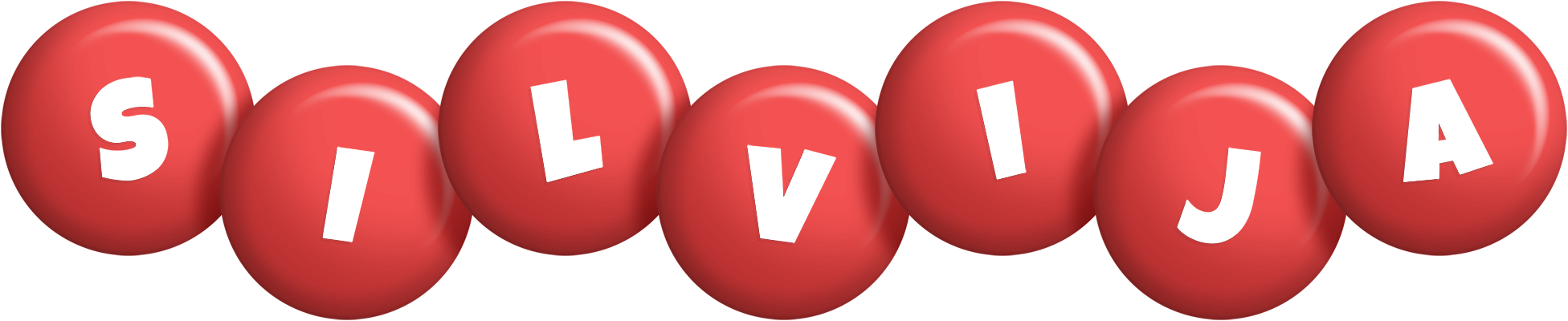 Silvija candy-red logo