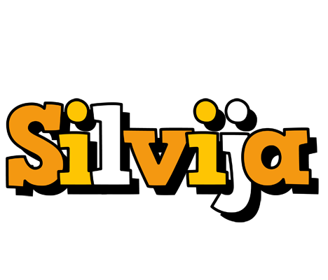 Silvija cartoon logo