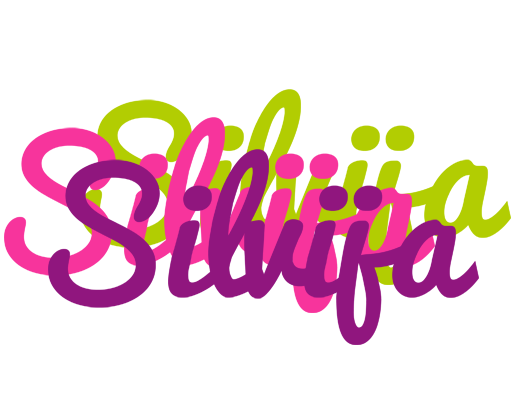 Silvija flowers logo