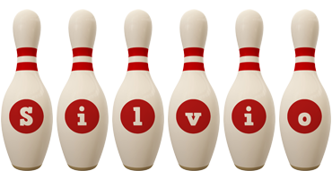 Silvio bowling-pin logo