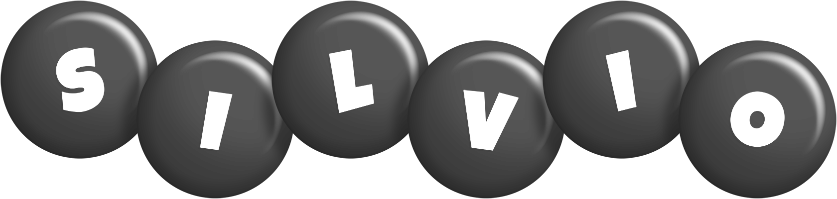 Silvio candy-black logo