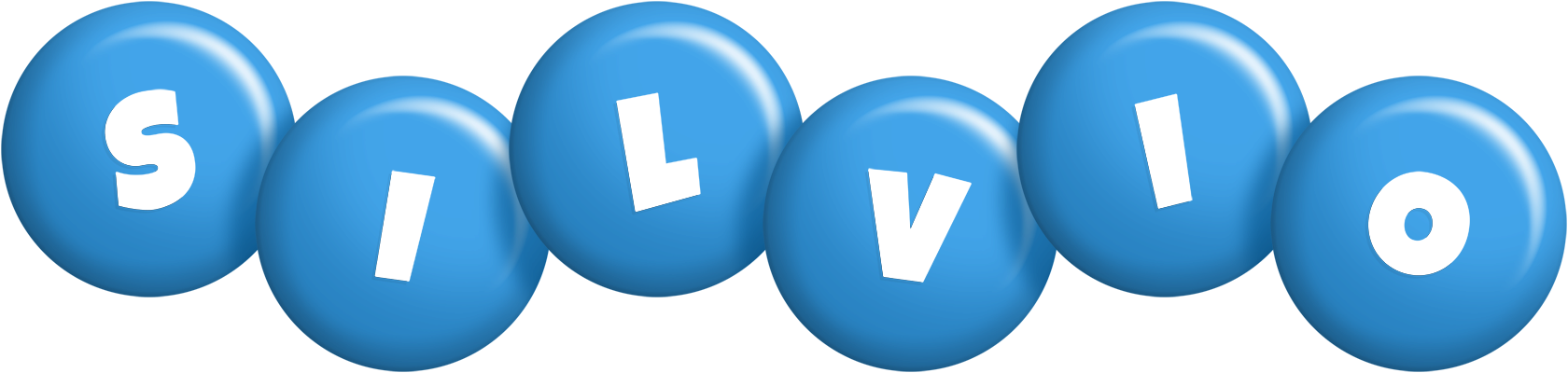 Silvio candy-blue logo