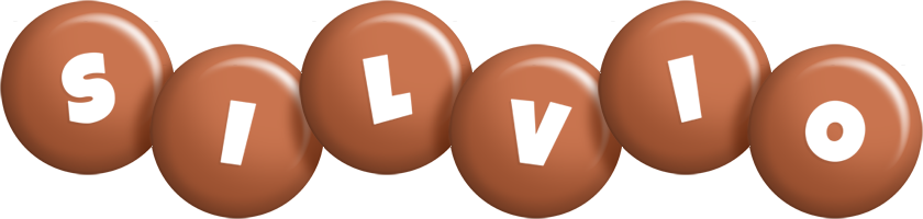 Silvio candy-brown logo