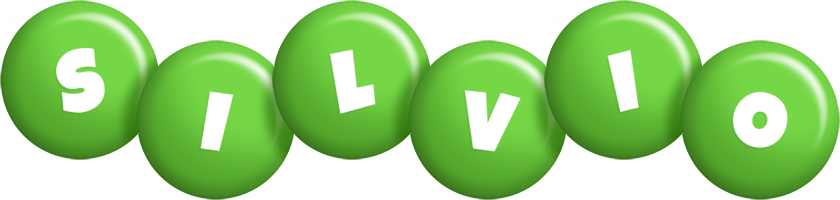 Silvio candy-green logo