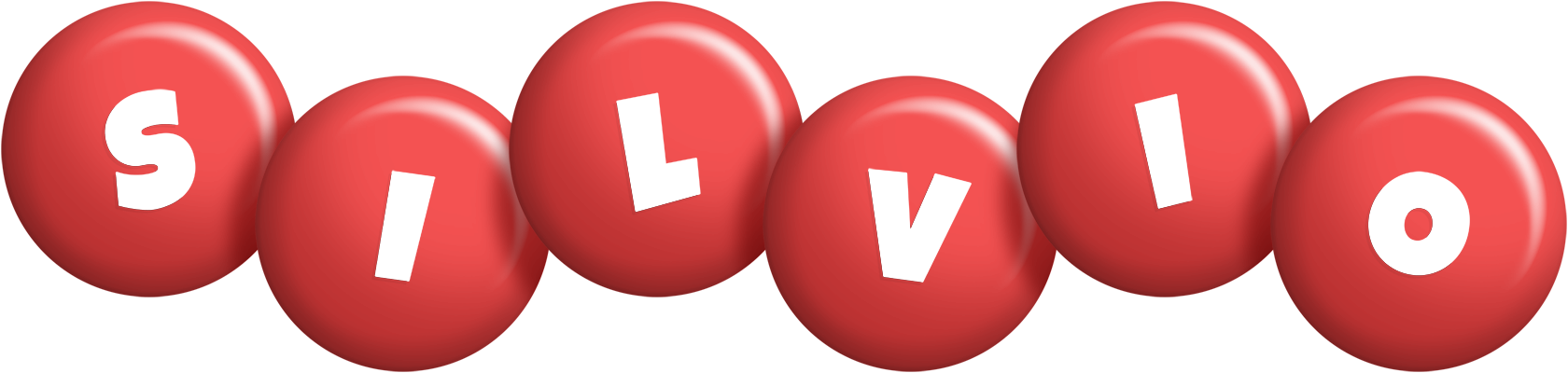 Silvio candy-red logo