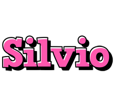 Silvio girlish logo