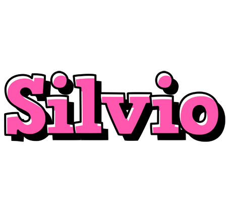 Silvio girlish logo