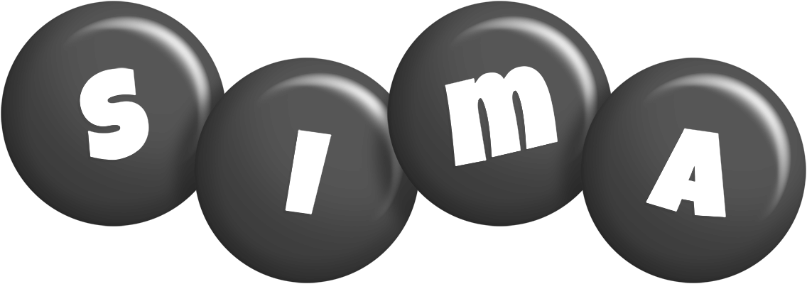 Sima candy-black logo