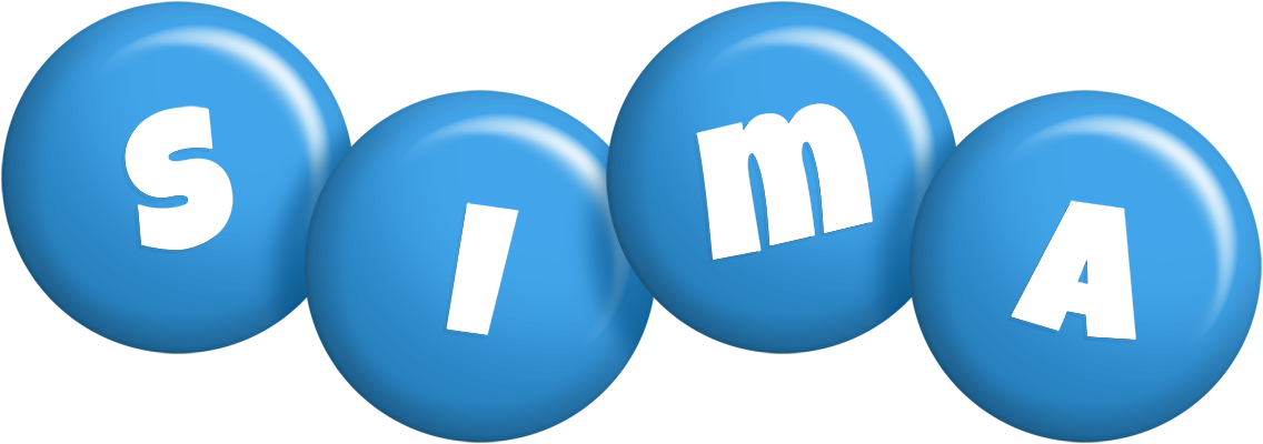 Sima candy-blue logo