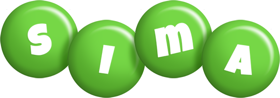 Sima candy-green logo