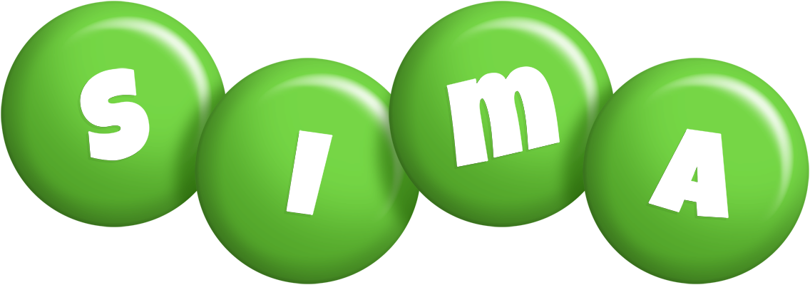 Sima candy-green logo