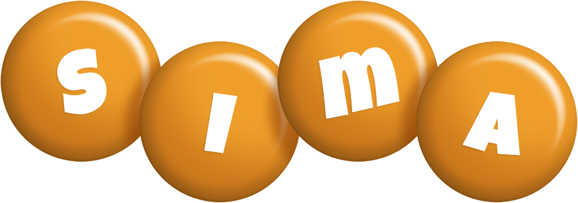 Sima candy-orange logo