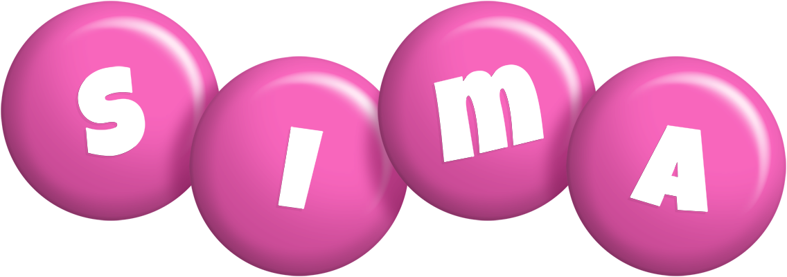 Sima candy-pink logo