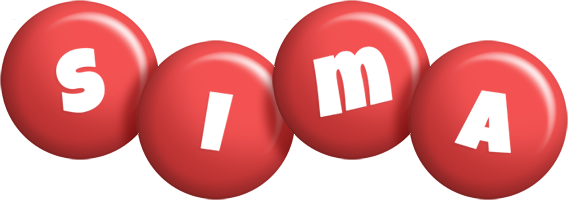 Sima candy-red logo