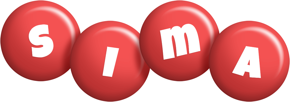 Sima candy-red logo