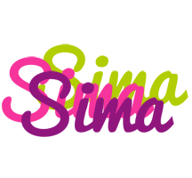 Sima flowers logo