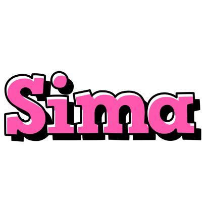 Sima girlish logo