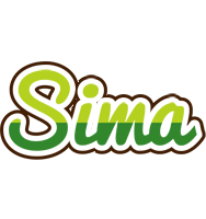 Sima golfing logo