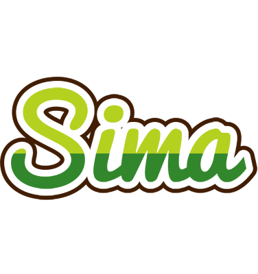 Sima golfing logo